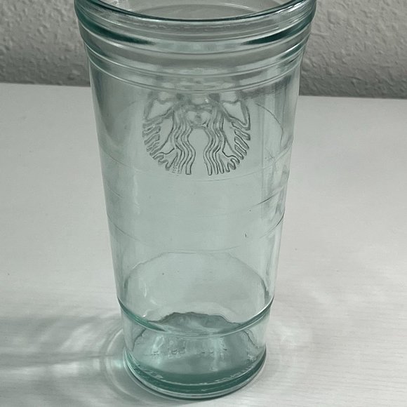 Starbucks Dining Rare Starbucks Tumbler 2oz Recycled Glass Poshmark